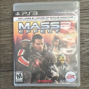 Mass Effect 2 for PS3 - Black Case